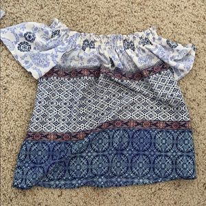 off the shoulder top